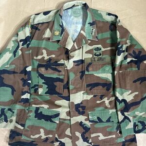 American Apparel Camouflage Field Jacket